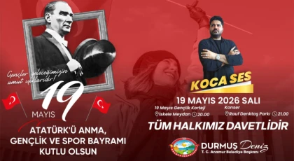 Anamur’da 19 Mayıs Coşkusu Gençlik Korteji ve Konserle Yaşanacak