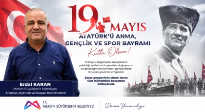 Erdal Karan’dan 19 Mayıs Mesajı: “Gençler, Türkiye’nin Aydınlık Yarınıdır”