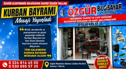 Özgür Elektronik Bilgisayar- Özgür Yallan'dan Kurban Bayramı Mesajı