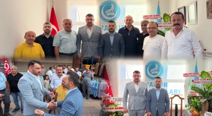 Anamur MHP Heyetinden Ülkü Ocakları İlçe Başkanı Ali Kaya’ya Hayırlı Olsun Ziyareti