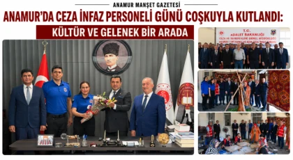 Anamur'da "Ceza İnfaz Personeli Günü" kutlandı