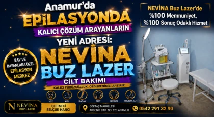 Anamur’da Epilasyonda Kalıcı Çözüm Arayanların Yeni Adresi: NEVİNA Buz Lazer