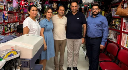 AK Parti Mersin Milletvekili Ali Kıratlı’dan Gazeteci Özcan Günger’e Taziye Ziyareti