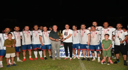 Anemurium Futbol Turnuvası'nda İlk Şampiyon Anamur Elit Masterler Oldu