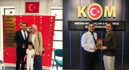 Anamurlu Hemşehrimiz Hüseyin Çetin, Ankara Emniyet Müdürlüğü’nde Şube Müdürü Oldu