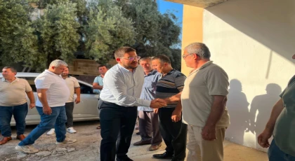 Burak Bulut ve AK Parti Heyetinden Köprübaşı Mahallesi Ziyareti