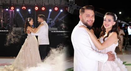Esat İbret’in Oğlu Kadir İbret ile Neslihan Şen Dünyaevine Girdi: Anamur’da Dillere Destan Düğün