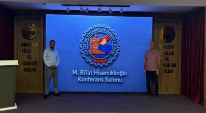 Rıfat Hisarcıklıoğlu Adına Yakışır Salon : ANTSO Tadilatı Tamamladı