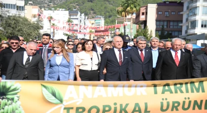 Anamur’da 3. Tarım ve Tropikal Ürünler Fuarı Açıldı