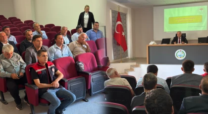 Anamur’da Akdeniz Meyve Sineğiyle Mücadele Toplantısı Yapıldı