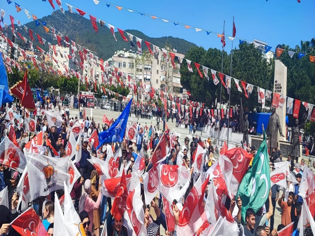 BAŞKAN ADAYI HİDAYET KILINÇ'IN BÜYÜK ANAMUR MİTİNGİ